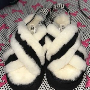 Ugg platform slippers